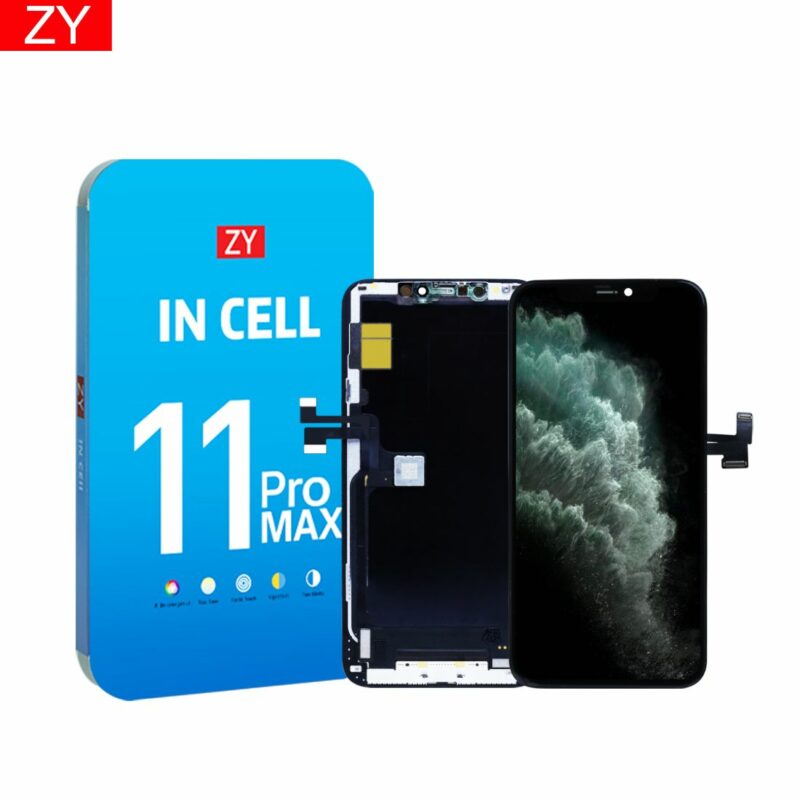 Pantalla Compatible iPhone 11 Pro Max Completa LCD + Táctil marca ZY serie INCELL-COF